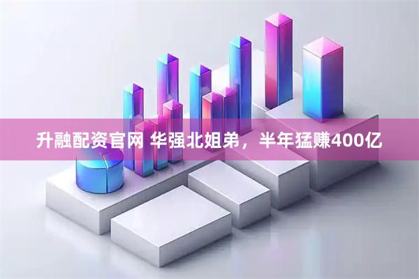 升融配资官网 华强北姐弟，半年猛赚400亿